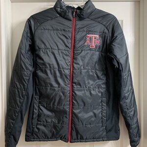 Texas A&M Men's Quilted Puff Jacket Size M